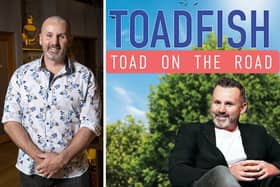Toad on the Road: An Evening with Ryan Moloney from Neighbours is coming to Blackpool on September 15. Credit: Getty and Maple Tree/Fremantle 