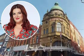 Blackpool actress Jodie Prenger is hosting Dinner on The Grand Stage this Saturday.