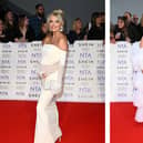 Blackpool celebrities Lucy Fallon (left) and Charlotte Dawson (right) at the National Television Awards 2024. Credit: Getty