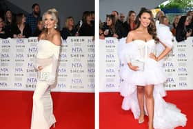 Blackpool celebrities Lucy Fallon (left) and Charlotte Dawson (right) at the National Television Awards 2024. Credit: Getty
