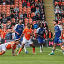 James Husband is a doubt for Blackpool. (Photographer Lee Parker / CameraSport)