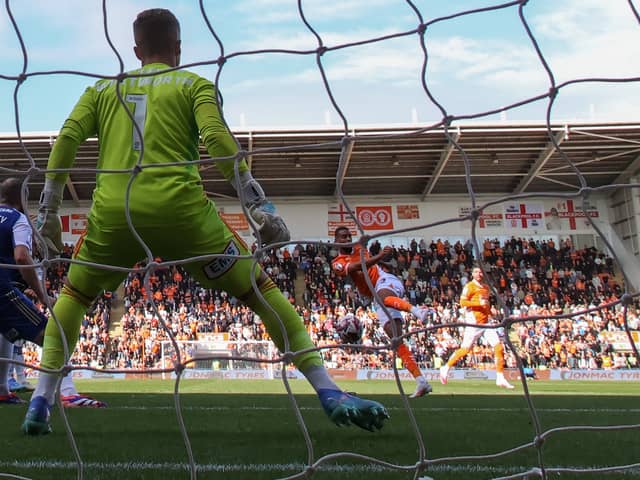 Blackpool overcame Exeter City in Steve Bruce's first game in charge (Photographer Lee Parker / CameraSport)