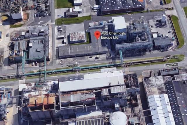 AGC Cemicals Europe Ltd is based at the illhouse Enterprise Zone in Thonton