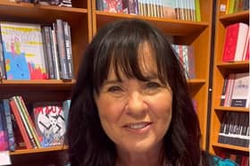Coleen Nolan pictured inside a Waterstones for a book signing of 'A Hand to Hold'. Credit: @coleen_nolan on Instagram