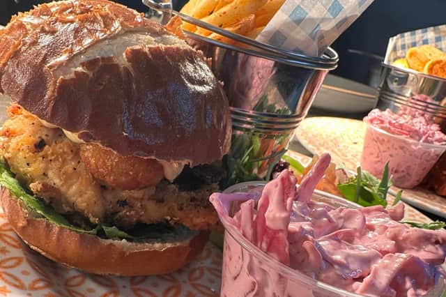 Some of the food on offer at Henry's Smokehouse.