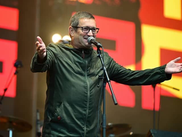 Paul Heaton on stage in Preston
