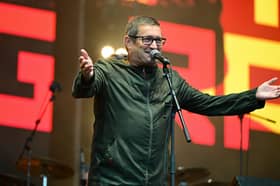 Paul Heaton on stage in Preston
