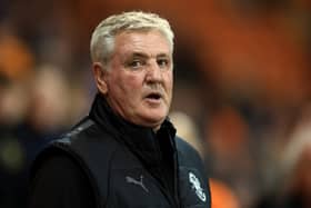 Blackpool boss Steve Bruce gave his thoughts on how the top of League One might pan out. 