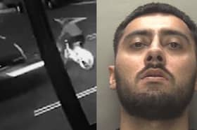 Kashif Khan crashes into cyclist Andel Goulbourne leaving him fatally injured.