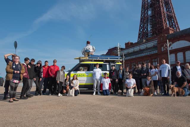 Young residents created a series of events in Blackpool to promote mindfulness