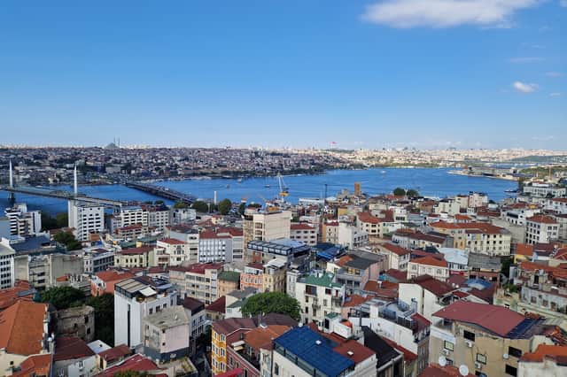 The beautiful views of Istanbul