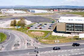 Recommendations to update the Samlesbury Enterprise Zone in Lancashire could see new business opportunities and more sustainable travel. Credit: Image from a BDP planning report at Ribble Valley Council.