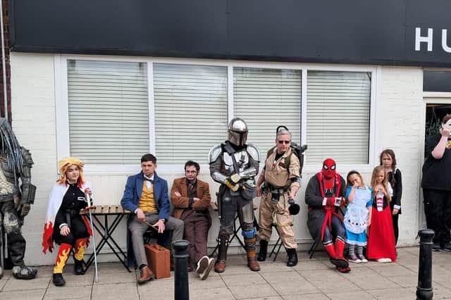 People cosplaying as their favourite characters