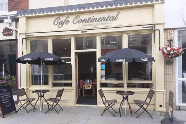 Cafe Continental, Topping Street, Blackpool