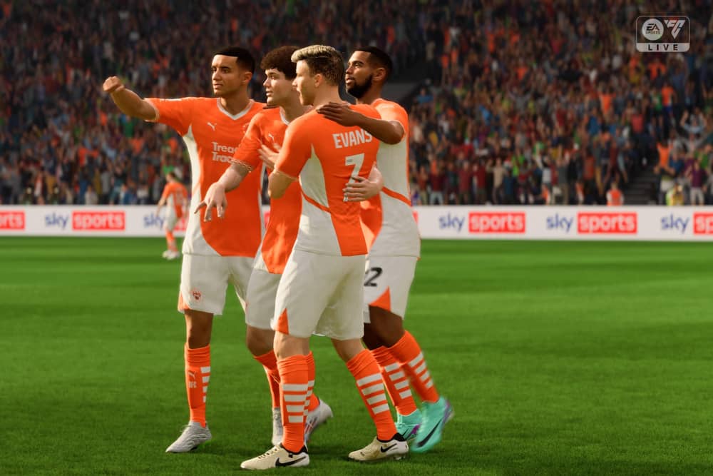 Blackpool are on FC 25, which is the latest edition of the popular EA Sports video game franchise. (Image: EA Sports FC 25)