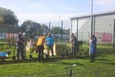 A new community garden space has been created at Moor Park in Blackpool for the use of local people to come together for their wellbeing, be active and learn new skills.