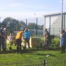 A new community garden space has been created at Moor Park in Blackpool for the use of local people to come together for their wellbeing, be active and learn new skills.
