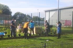 A new community garden space has been created at Moor Park in Blackpool for the use of local people to come together for their wellbeing, be active and learn new skills.