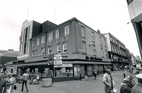 The Evening Gazette and Gazette Stationers occupied the site at the junction on Victoria Street and Corporation Street.
The building which  housed the Stationers was once The Trevelyan Hotel which closed in 1950