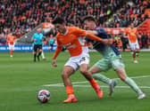 Rob Apter didn’t play against Gillingham at the weekend. Blackpool could be without five players against Liverpool. (Photographer Lee Parker / CameraSport)