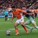 Rob Apter didn’t play against Gillingham at the weekend. Blackpool could be without five players against Liverpool. (Photographer Lee Parker / CameraSport)