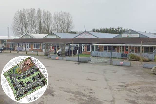 Plans for a new 58 home affordable housing estate with retail units have been submitted for the former 'The Garden Place' site.