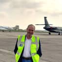 Blackpool Airport managing director Steve Peters