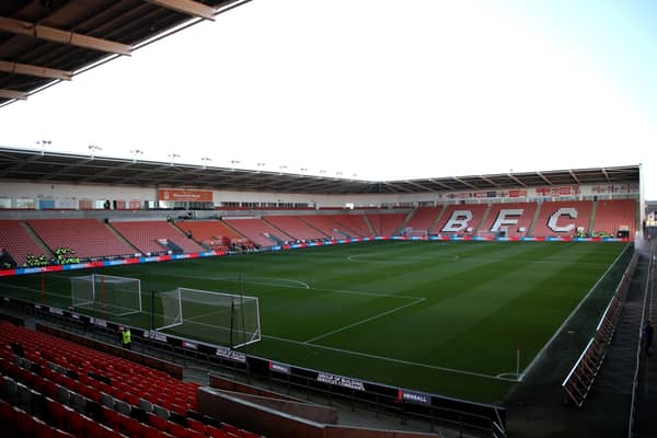 Theo Upton has already had the experience of playing at Bloomfield Road for Blackpool. 