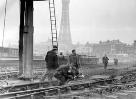 Central Station line removal, 1964