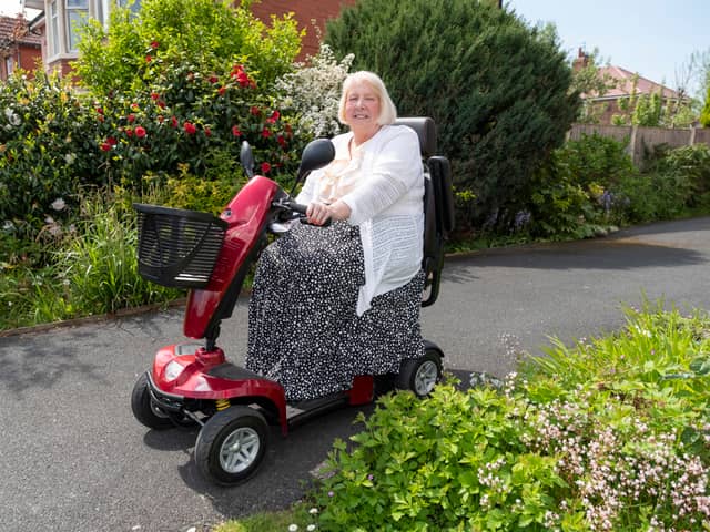 Mary Waterhouse, from Blackpool, will head to 10 Downing Street to call on the Government to take arthritis seriously   