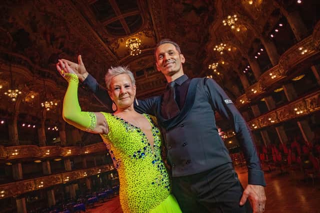 Terri is an amateur ballroom and Latin dancer and has competed in hundreds of competitions