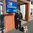 Barry Lanza, who lives at 17 Bond Street with his two seven-year-old Chihuahuas was forced to evacuate his property last week as work to demolish an unsafe building got underway. 