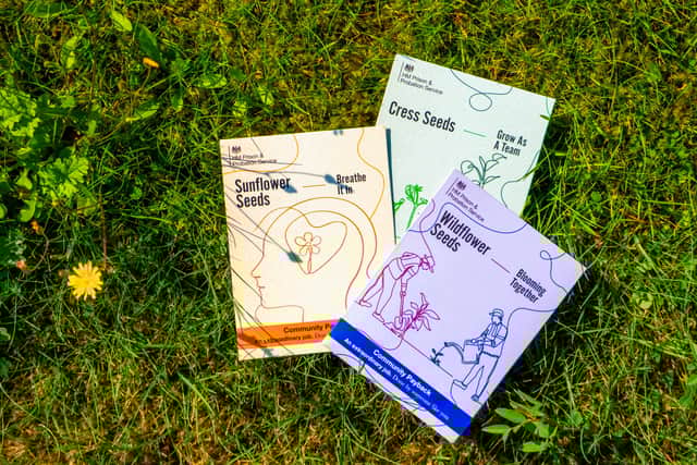 ‘Seeds of Change’ are available in three different versions and each features a short quote sharing the unique perspectives of real Community Payback staff