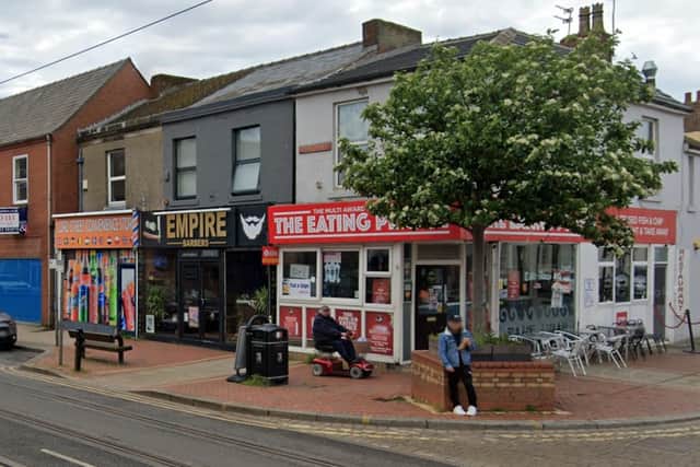 There were distressing scenes outside a Fleetwood chip shop when a vulnerable man reportedly tried to take his own life in Lord Street on Monday afternoon (October 14)