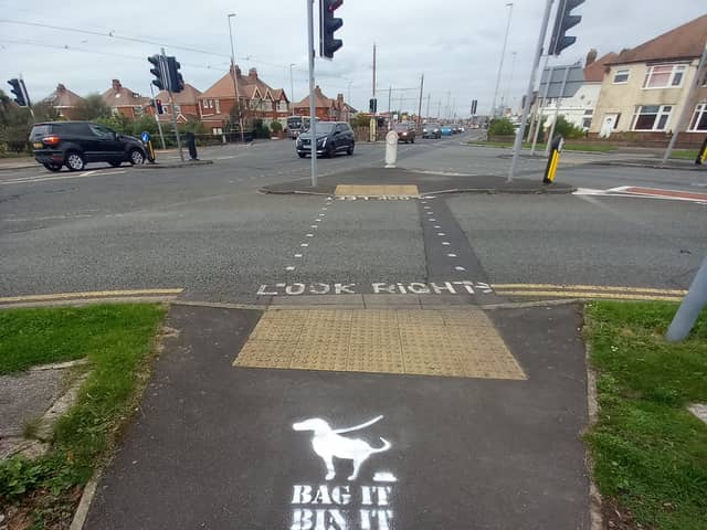 Bag It, Bin It messages are being used around Blackpool