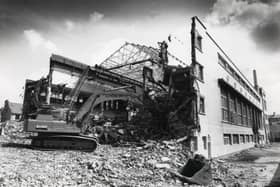 The walls come tumbling down