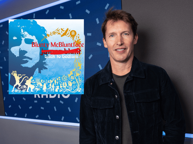 Is today the day that James Blunt hereby becomes known as Blunty McBluntface?