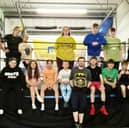 Rascals Wrestling Academy during the charity challenge