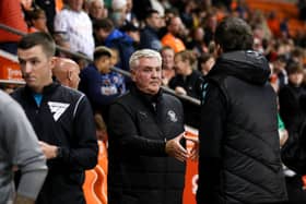 Blackpool boss Steve Bruce