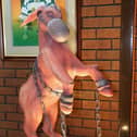 Money mule statue created by Blackpool student
