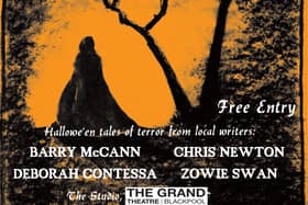 Join a host of local writers as they share tales of terror at the Grand Theatre in Blackpool on Halloween night (October 31)