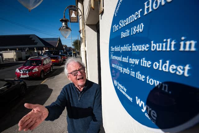 Fleetwood Civic Society has produced ten blue plaques which form the trail