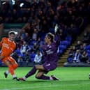 Dom Ballard is away on international duty with England’s under-20s. He won’t play for Blackpool against Northampton Town. (Photographer Lee Parker / CameraSport)