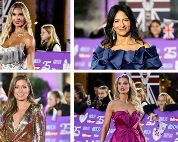 Lancashire stars look dazzling at the Pride of Britain awards inc Christine McGuinness & Ranvir Singh