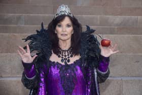 Maureen Nolan as the Wicked Queen in Snow White and the Seven Drawfs. Credit: David Munn Photography