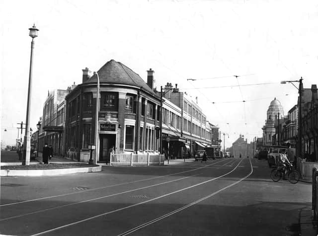 Stanley Buildings at the junction of Church Street and Caunce Street Blackpool