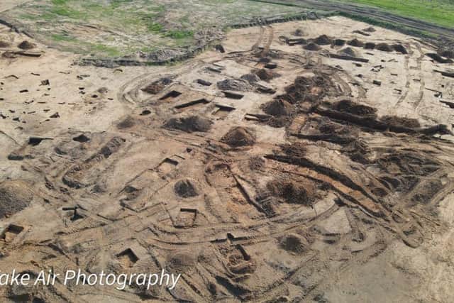 The Bourne Hill site prior to building development getting underway. Photo: Take Air Photography