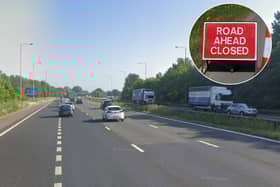 The M6 will see moderate delays at the end of this month