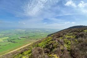 View from the top of Longridge Fell