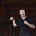 Comedian Rhod Gilbert brings his new stand up show to Blackpool on November 14.